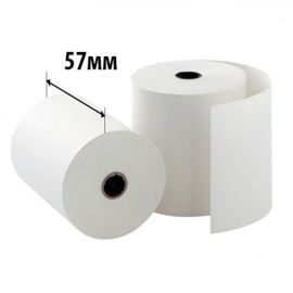Современная 3D печать Чековая лента термо 57мм 21м 57х12х39 чёрный оттиск tm-19-8798 купить в твоимодели.рф
