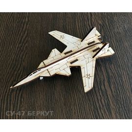 Изделия из дерева (фанеры) СУ-47 Беркут самолет из дерева серия МПС "Мой первый самолет" tm-19-8862 купить в твоимодели.рф
