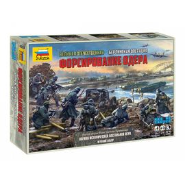 Игровые системы zvezda 6235 Звезда настольная игра Берлинская операция «Форсирование Одера» (ВОВ) tm-19-8970 купить в твоимодели.рф