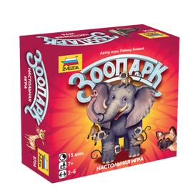 Игровые системы zvezda 8704 Звезда Настольная игра "Зоопарк" tm-19-8975 купить в твоимодели.рф