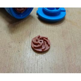 Готовые напечатанные 3D модели Крыльчатка 23мм от водного автомобильного насоса на 12 вольт tm-19-9030 купить в твоимодели.рф