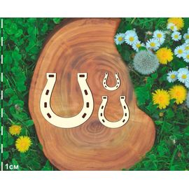 Изделия из дерева (фанеры) Подковы 3 шт. Чипборд для скрапбукинга набор #19-9044 tm-19-9044-4 купить в твоимодели.рф
