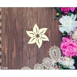 Изделия из дерева (фанеры) Мандала цветы №2 70мм 1 шт. Чипборд для скрапбукинга set #19-9051 tm-19-9051-4-70 купить в твоимодели.рф