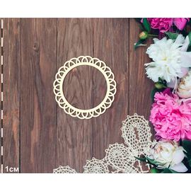 Изделия из дерева (фанеры) Рамка "Волны счастья" №1 70мм Чипборд для скрапбукинга set #19-9122 tm-19-9122-4-70 купить в твоимодели.рф