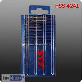 Оборудование для творчества JAS 4272 Мини-сверла, диаметр 0,3 - 1,6 мм, набор, 20 шт tm00967 купить в твоимодели.рф