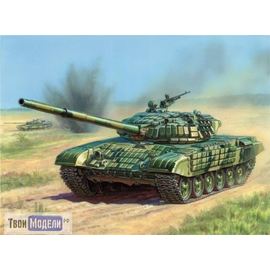 Склеиваемые модели  zvezda 3551 Звезда Т-72Б Российский танк с активной броней tm00885 купить в твоимодели.рф
