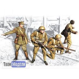 Склеиваемые модели  ICM 35301 Британская пехота 1917-1918 tm01286 купить в твоимодели.рф