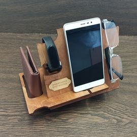 Изделия из дерева (фанеры) Органайзер для телефона, кошелька, очков из дерева tm-19-9420 купить в твоимодели.рф