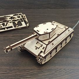 Изделия из дерева (фанеры) Танк Т-34 СССР - корпус автоматической наливайки разливайки на базе Arduino tm-19-9444-1 купить в твоимодели.рф