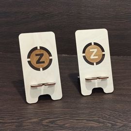 Изделия из дерева (фанеры) Подставка для мобильного телефона смартфона с логотипом Z tm-19-9599 купить в твоимодели.рф