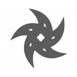 Изделия из дерева (фанеры) Сюрикен ниндзя №4 копия из дерева в масштабе 1:1 tm10025-4 купить в твоимодели.рф