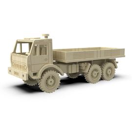 Изделия из дерева (фанеры) Камаз 4310 бортовой "Грузовики в масштабе" 3DLV-10214 Набор для сборки из  дерева tm10214 купить в твоимодели.рф