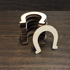 Изделия из дерева (фанеры) Подкова заготовка оптом в количестве 24 штуки для творчества и поделок 90мм tm-19-9514 купить в твоимодели.рф