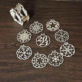 Изделия из дерева (фанеры) Подарок 9 игрушек на елку Нового года 2023, сувенир из дерева для дома, атмосфера праздника, рождества atm-14102022754 купить в твоимодели.рф