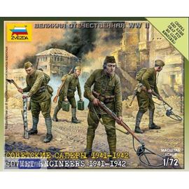 Сборка без клея zvezda 6108 Звезда Советские саперы 1941-1942 tm01610 купить в твоимодели.рф