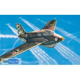 Склеиваемые модели  Моделист 207254 Ме-163В "Комет" Немецкий реактивный истребитель (1:72) tm01852 купить в твоимодели.рф