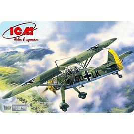 Склеиваемые модели  ICM 48211 Hs 126А германский самолет разведчик tm01905 купить в твоимодели.рф