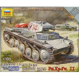Склеиваемые модели  zvezda 6102 Звезда Pz.Kp.fw II Немецкий лёгкий танк. tm01655 купить в твоимодели.рф