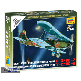 Склеиваемые модели  zvezda 6150 Звезда По-2 Ночной бомбардировщик разведчик 1/144 tm02057 купить в твоимодели.рф