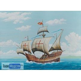 Склеиваемые модели  Моделист 115002 " Санта-Мария " парусник 1/150 tm02211 купить в твоимодели.рф