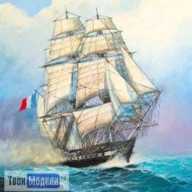 Склеиваемые модели  zvezda 9034 Звезда Французский фрегат "Ашерон" 1/200 tm02221 купить в твоимодели.рф
