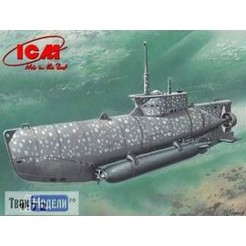 Склеиваемые модели  ICM S.006 Германская подводная лодка Seehund тип XXIIB tm02228 купить в твоимодели.рф