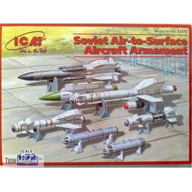 Склеиваемые модели  ICM 72213 Советское авиационное вооружение "воздух-земля" 1/72 tm02741 купить в твоимодели.рф
