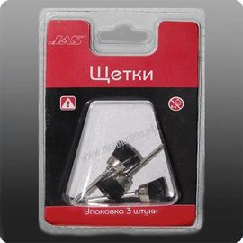 Оборудование для творчества JAS 2022  Щетка нейлон, 12 мм, 3 шт./уп., tm04055 купить в твоимодели.рф