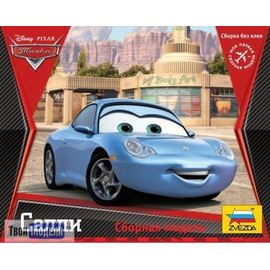 Сборка без клея zvezda 2015 Звезда Тачки Салли Дисней tm04096 купить в твоимодели.рф