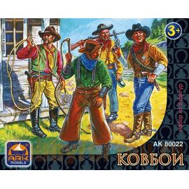 Коллекционные фигурки  ARKModels 80022 Ковбои. Набор из 8-ми фигур. tm05158 купить в твоимодели.рф