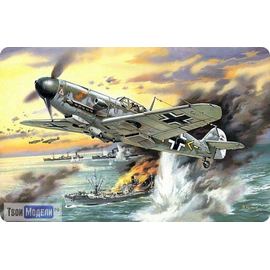 Склеиваемые модели  ICM 48104 Bf 109F-4 B Истребитель-бомбардировщик tm05696 купить в твоимодели.рф