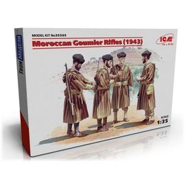 Склеиваемые модели  ICM 35565 Марокканские гумьеры, стрелки - 1943 год tm04938 купить в твоимодели.рф
