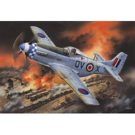 Склеиваемые модели  ICM 48155 P-51 MK.IVA Mustang самолет ВВС Великобритании tm04930 купить в твоимодели.рф