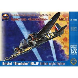 Склеиваемые модели  ARKModels 72035 Bristol Blenheim Мк.1 Ночной истребитель tm05099 купить в твоимодели.рф