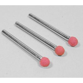 Оборудование для творчества JAS 2321 Насадка шлифовальная, оксид алюминия, шар,  4 мм, 3 шт./уп. tm05083 купить в твоимодели.рф