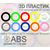  Набор ABS пластика для 3d ручек 10 цветов 1,75мм tm09165 купить в твоимодели.рф