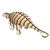 Изделия из дерева (фанеры) Ankylosaurus 3D пазл конструктор из дерева серия "DINOSAUR" 20 деталей tm-19-8916 купить в твоимодели.рф