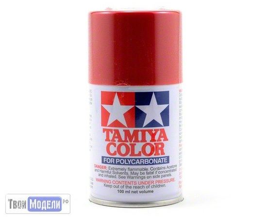 Необходимое для моделей Tamiya 86015 PS-15 Красный Металлик для поликорбаната - краска спрей в баллончиках 100 мл.  tm00539 купить в твоимодели.рф