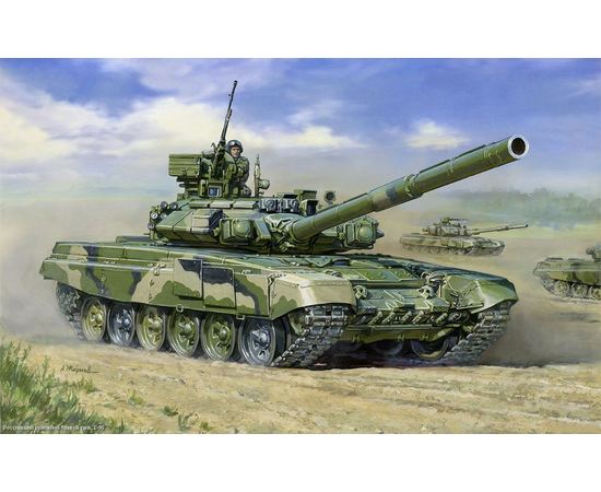 Склеиваемые модели  zvezda 3573 Т-90 Звезда Российский основной боевой танк 1/35 tm00270 купить в твоимодели.рф