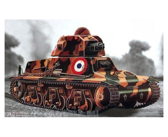 Склеиваемые модели  Trumpeter 00351 SA-18 Французский танк France (1/35) tm06561 купить в твоимодели.рф