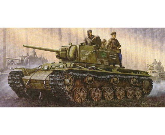 Склеиваемые модели  Trumpeter 00358 КВ-1 Танк СССР модель 1942 г. (1/35) tm06567 купить в твоимодели.рф