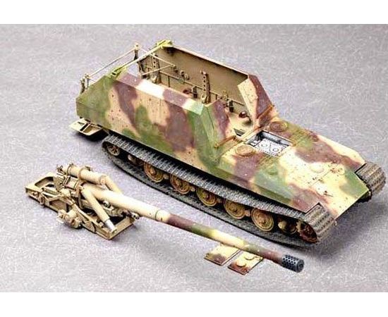 Склеиваемые модели  Trumpeter 00378 САУ German Geschützwagen Tiger für 17cm Kanone 72 (Sf) (1/35) tm06581 купить в твоимодели.рф