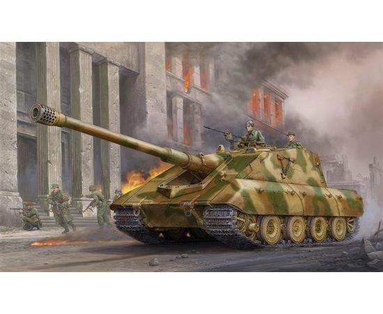 Склеиваемые модели  Trumpeter 01596 E-100 САУ StuG Jagdpanzer (1/35) tm06702 купить в твоимодели.рф