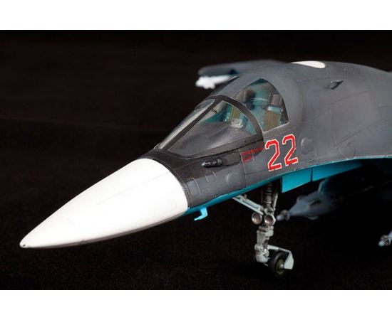 Склеиваемые модели  zvezda 7298 Звезда Су-34 фронтовой истребитель-бомбардировщик ВКС tm06174 купить в твоимодели.рф