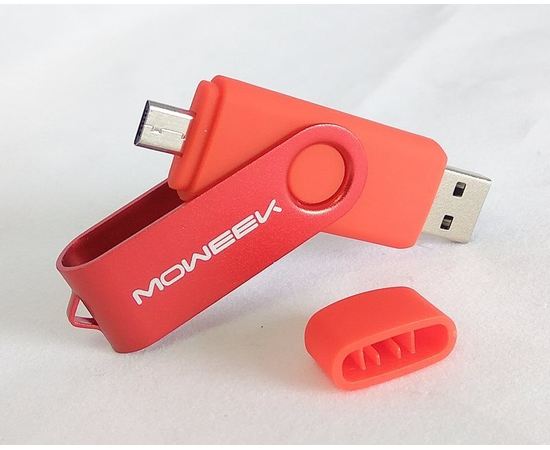 Компьютеры и периферия Moweek OTG USB 2.0 флеш диск на 16 ГБ tm06356 купить в твоимодели.рф