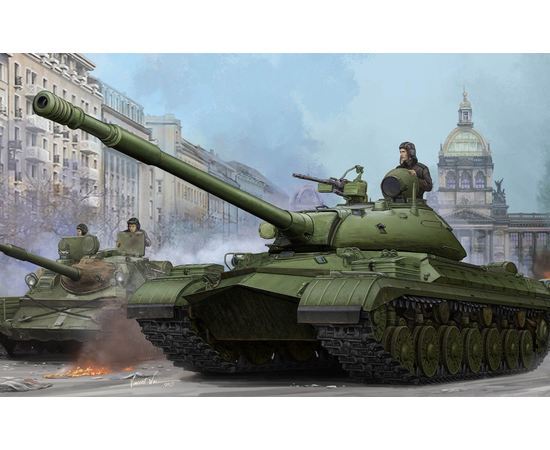 Склеиваемые модели  Trumpeter 05546 Т-10М (ИС-8) Тяжёлый танк СССР (1/35) tm06878 купить в твоимодели.рф