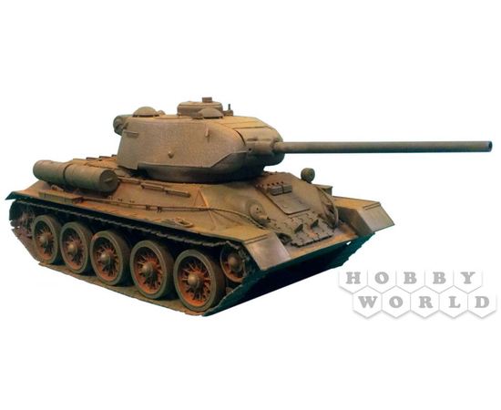 Склеиваемые модели  World of Tanks Т-34-85 Советский средний танк СССР 1/35 tm07443 купить в твоимодели.рф