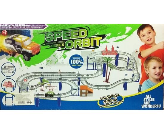 Игрушки для детей Speed Orbit №2 Авто трек многоуровневый с машиной tm07445 купить в твоимодели.рф