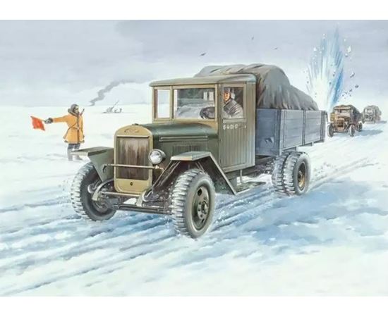 Склеиваемые модели  ЕЕ35151 ЗиС-5В советский грузовой автомобиль обр.1942г 1/35 tm08717 купить в твоимодели.рф