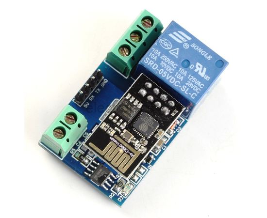 Arduino Kit Wi-Fi реле на 1 канал ESP8266 (Умный дом) tm08482 купить в твоимодели.рф